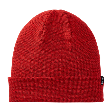Ino Merino Beanie in Ember Rust Red (Rostrot)