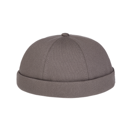 Ari Docker Cap in Grey (Grau), Frontansicht