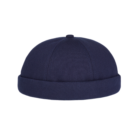 Ari Docker Cap in Navy (Marineblau), Frontansicht