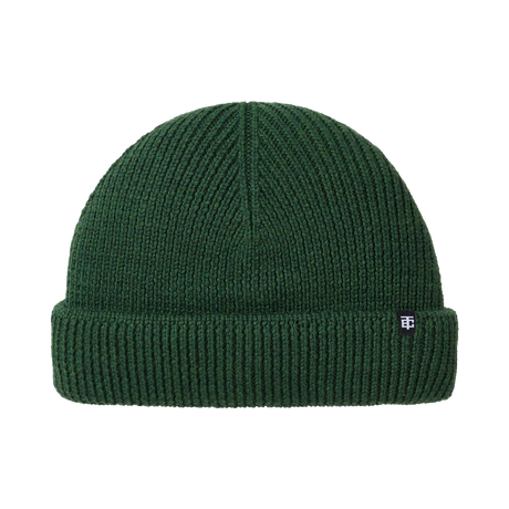 Cho Fisherman Beanie aus Merino in Forrest Green (Dunkelgrün)