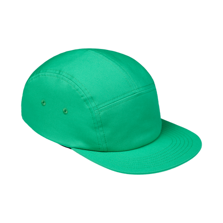 Iko 5 Panel Cap in Island Green (Grün), Dreiviertelansicht vorn