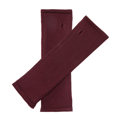 Kyu Merino Armstulpen in Bordeaux Red (Bordeaux)