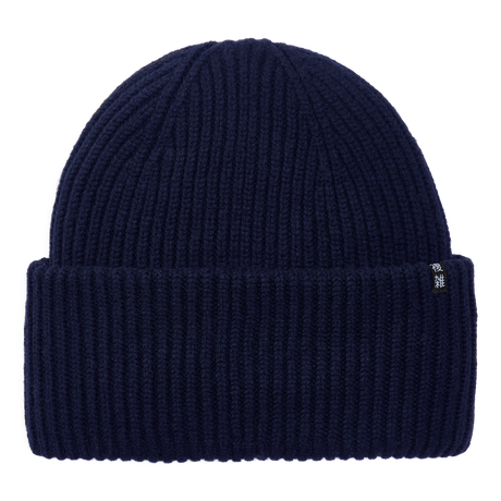 Mei Merino Oversize Beanie in Navy Blue (Marineblau)