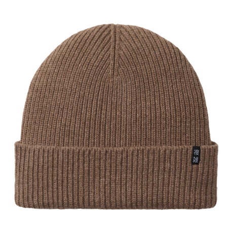 Tao Merino Watch Beanie in Light Brown (Hellbraun)