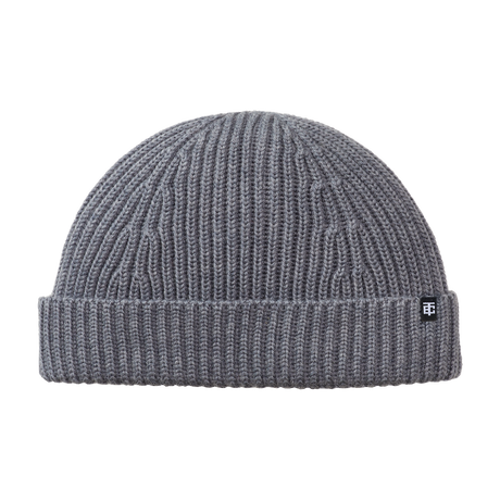 Oki Docker Mütze aus Merino in North Sea Grey (Grau)