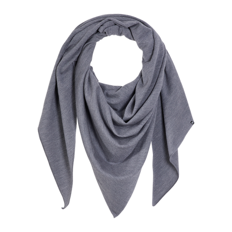 Yui Merino Dreieckstuch in North Sea Grey (Grau)