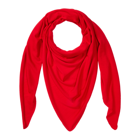 Yui Merino Dreieckstuch in Front Door Red (Rot)