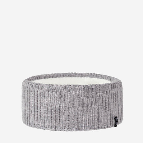 Ayu Merino Stirnband in Stone Grey (Hellgrau)