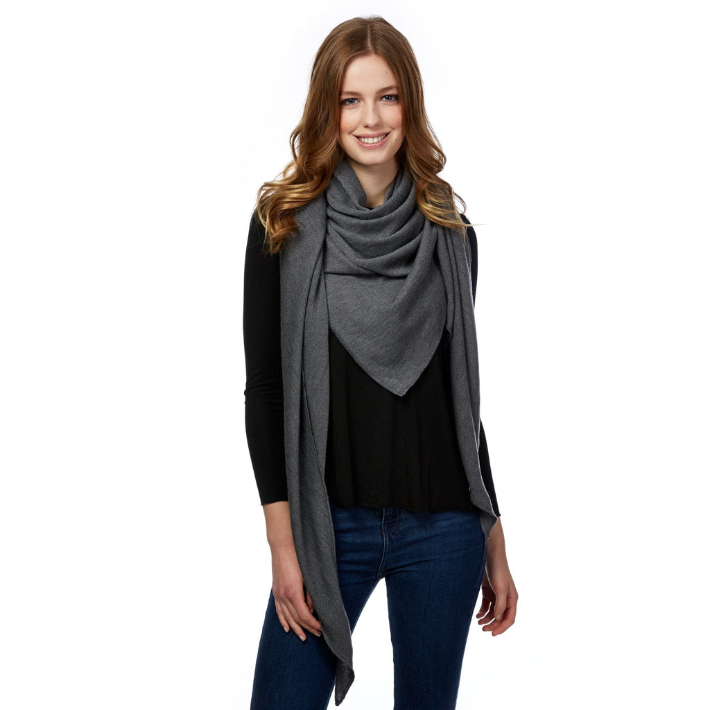 Yui Triangle Scarf  - Desert Beige - Enter the Complex